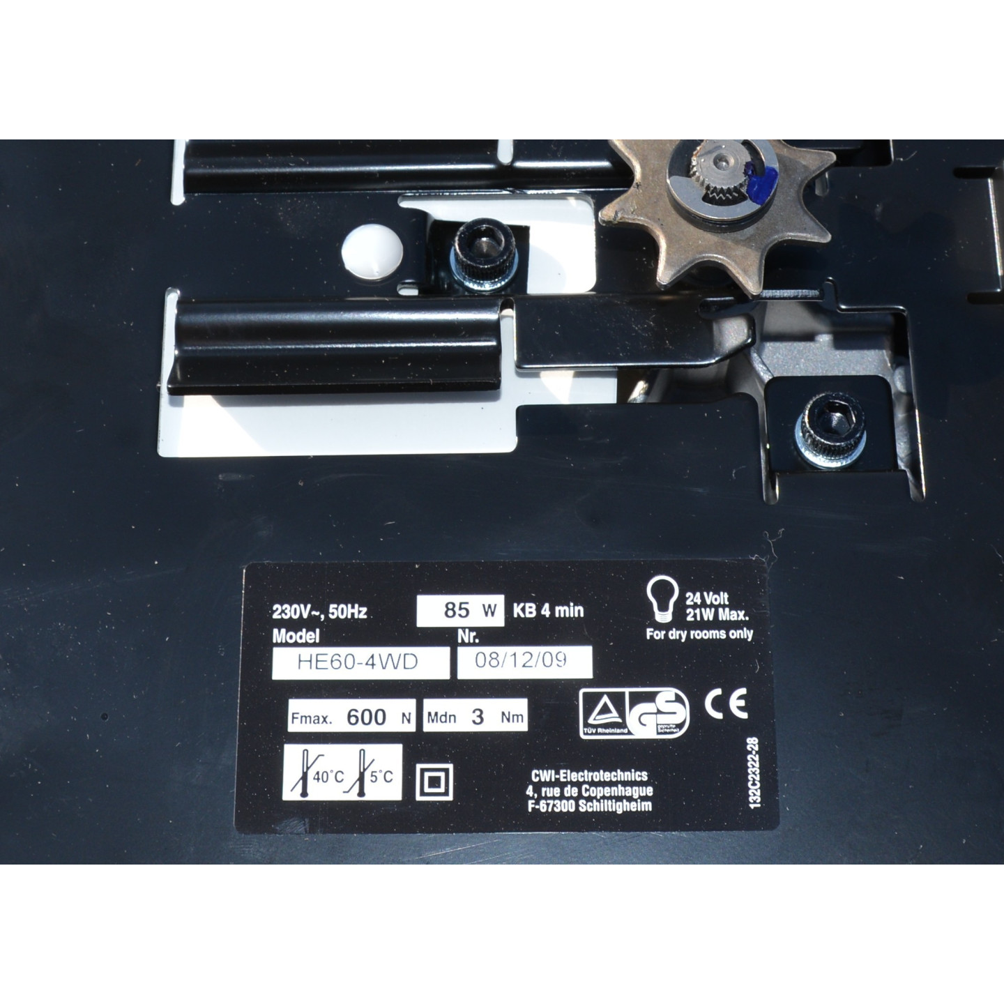 Tête moteur seule Wayne Dalton PUSH AND PULL