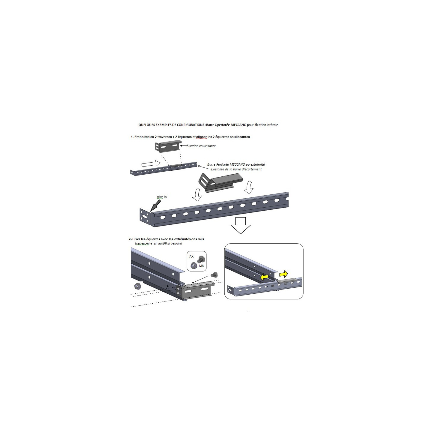 Kit Meccano "l'ensemble"