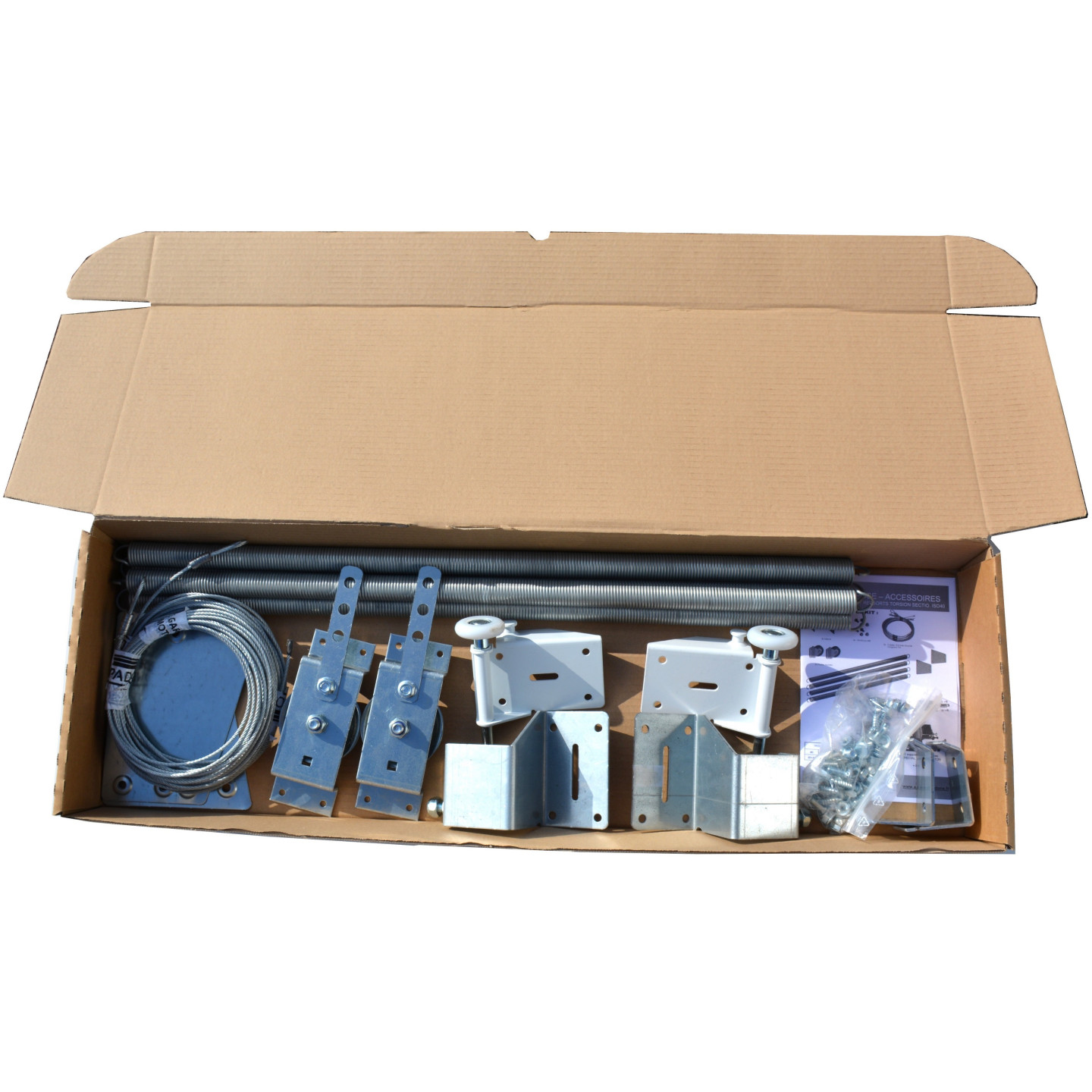 Kit de remplacement ressorts de torsion porte isolée 40mm