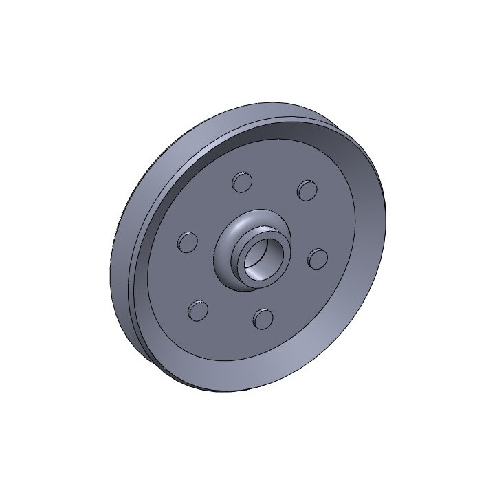 Stahlscheiben-Durchmesser 70 mm Einfachkehle 