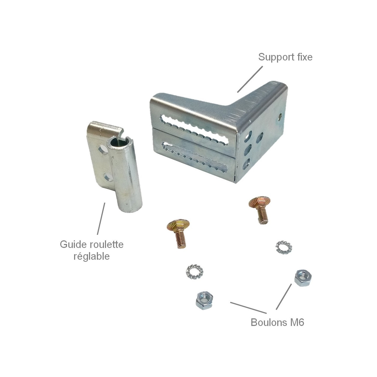 Support Roulette Réglable + roulette simple