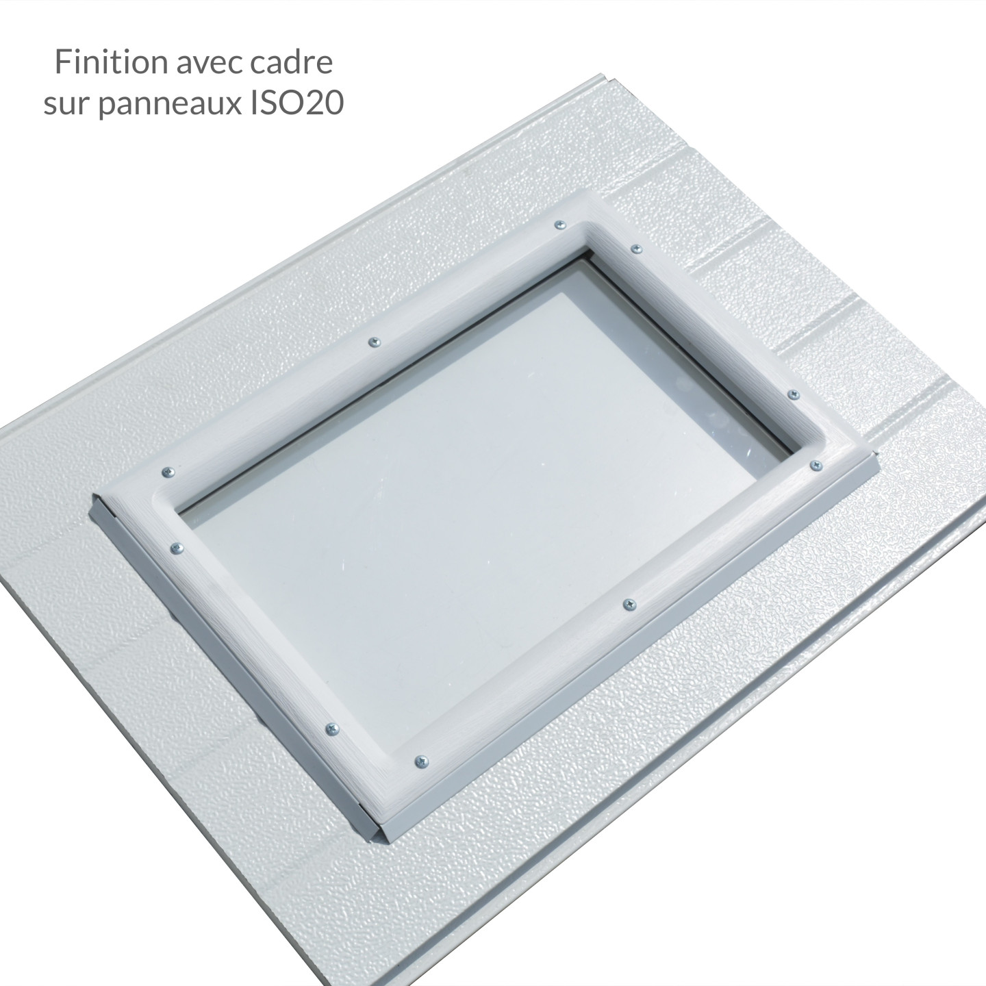 Hublot pour porte de garage isolée 20mm