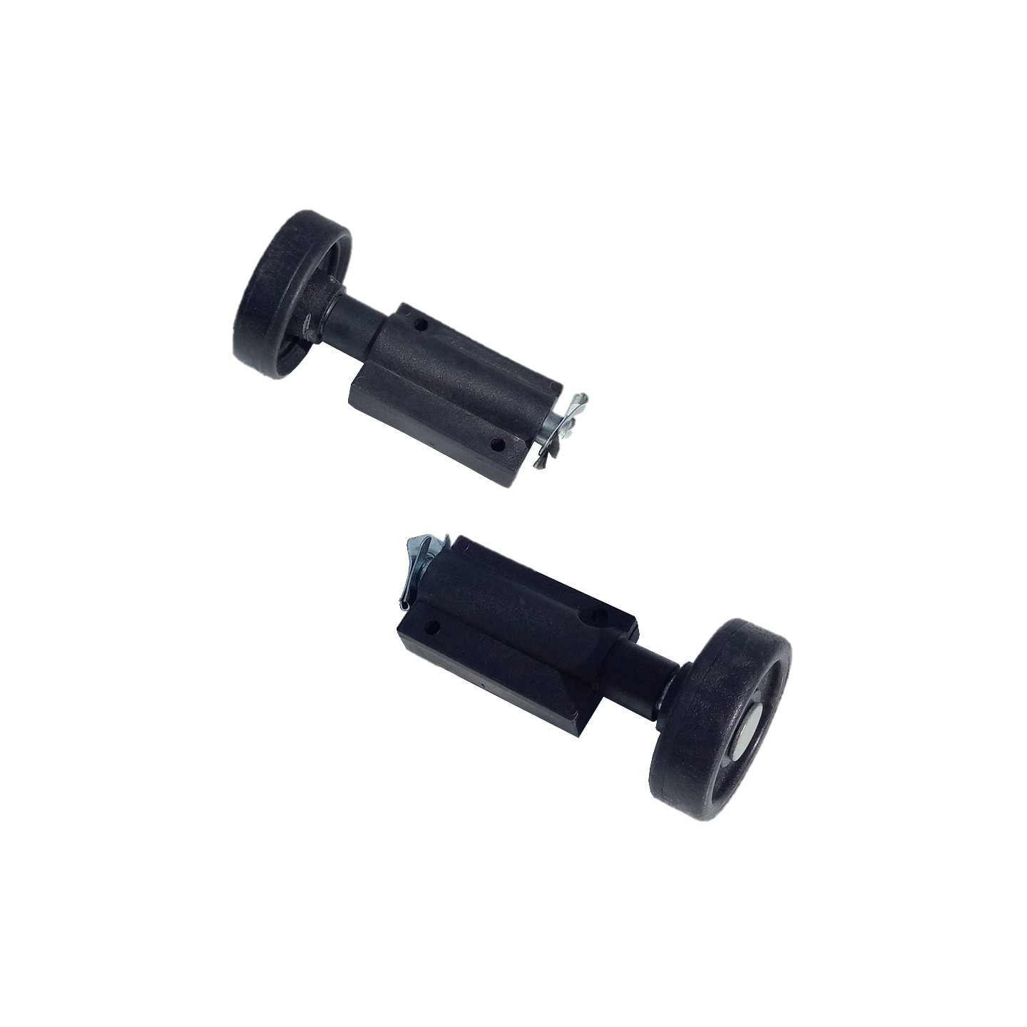 Roulette Diamètre 57mm avec support (la paire)