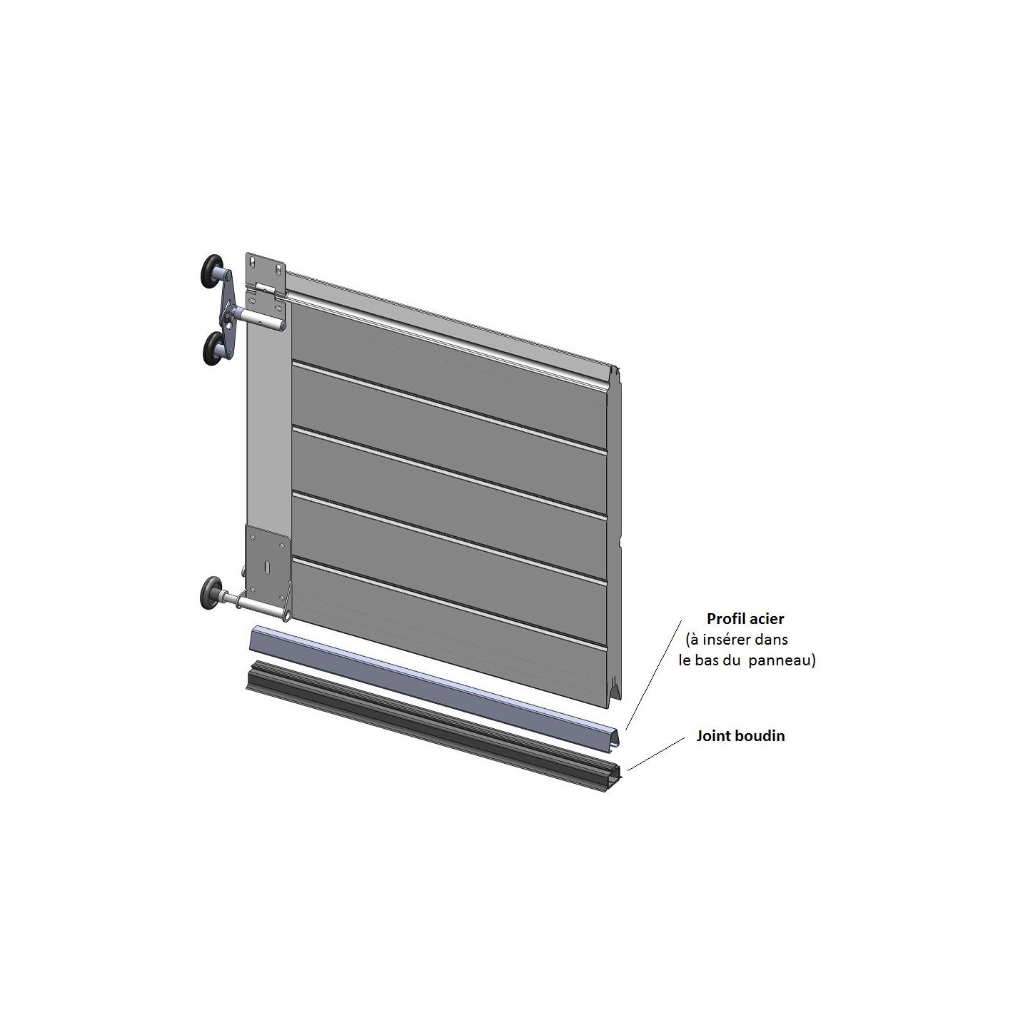 Profil acier Support Joint Boudin (le m)