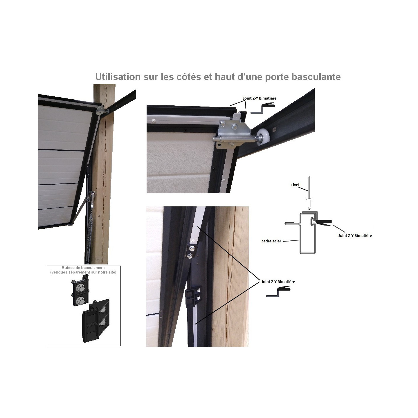 Couvre Joint souple à double lèvres Z-Y