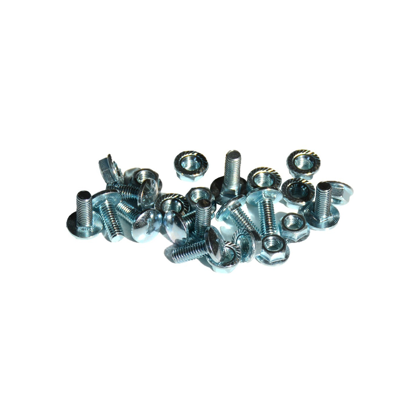 Vis poêliers et écrous M6