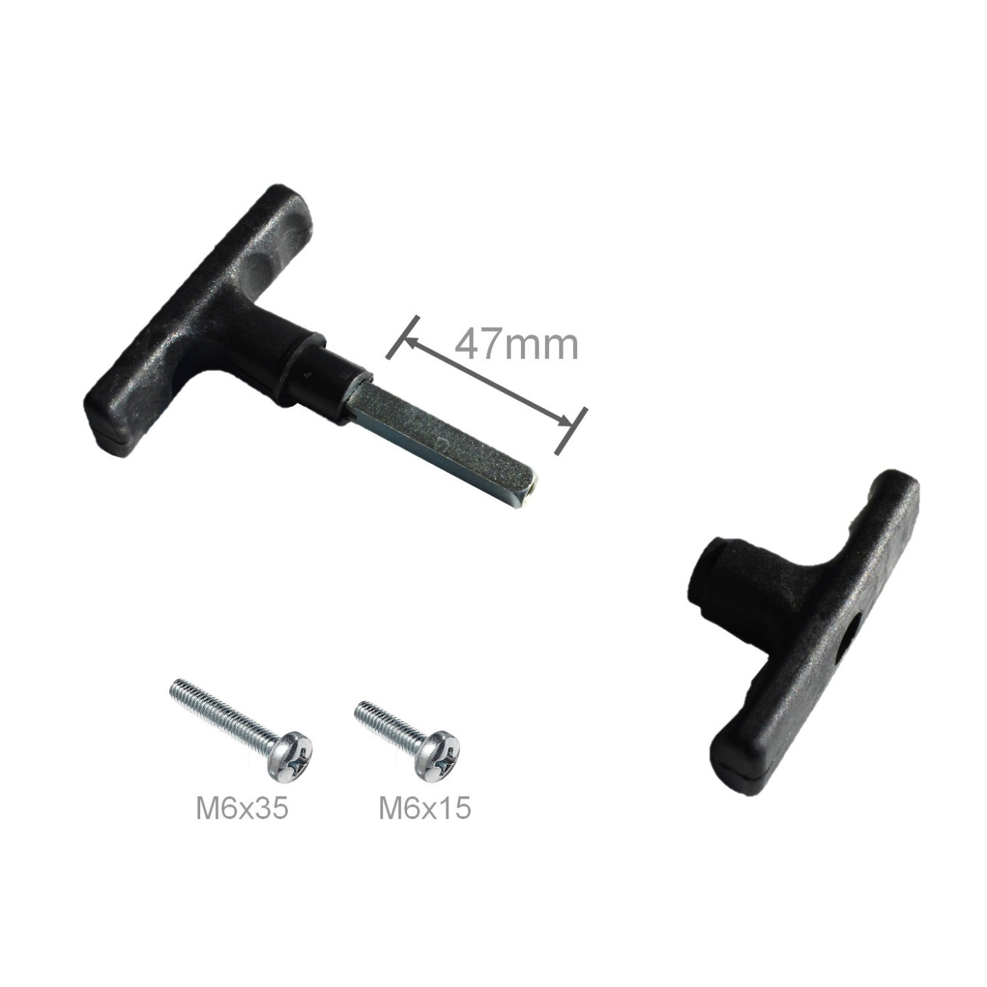 Kit serrure basculante porte monoparoi