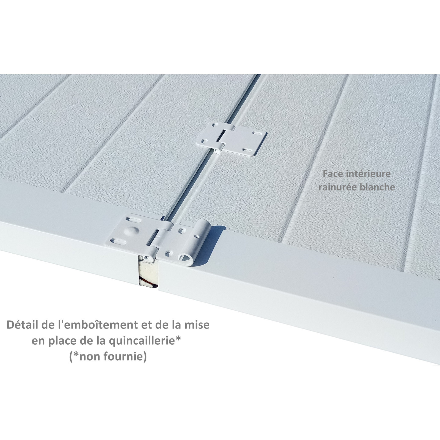 Détail articulation et assemblage panneaux