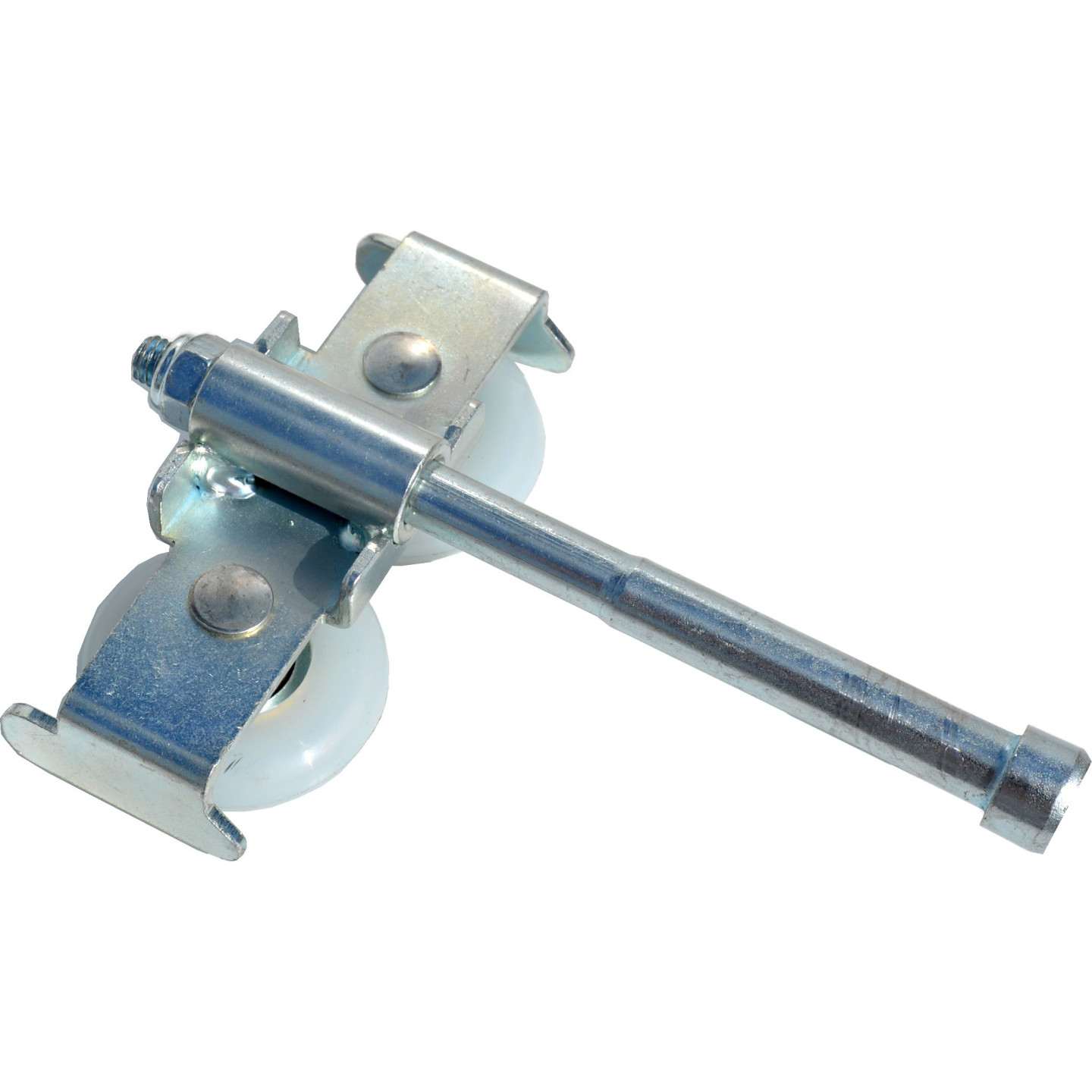 Galets tandem pour porte sectionnelle à deplacement latéral