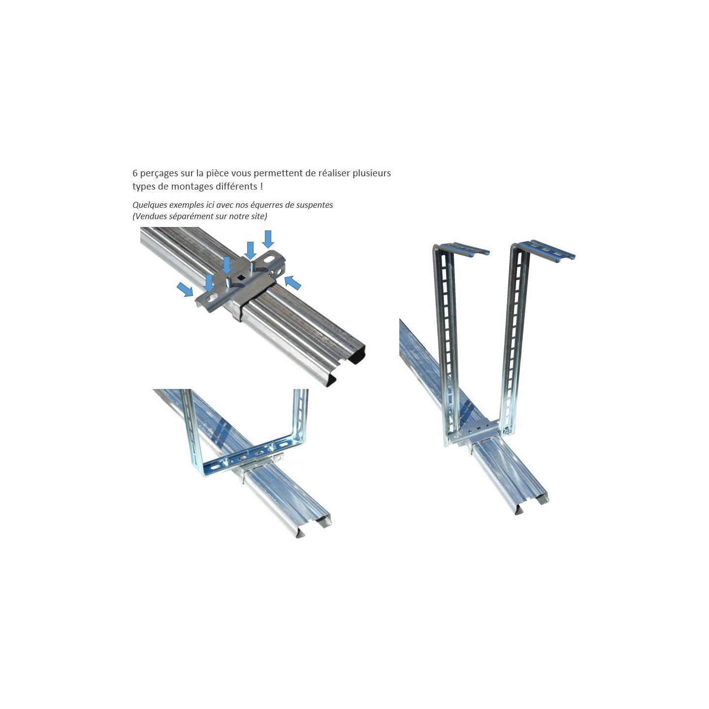 Support de rail intermédiaire pour moteur ONE