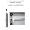 Kit de remplacement ressort porte basculante EURONORM