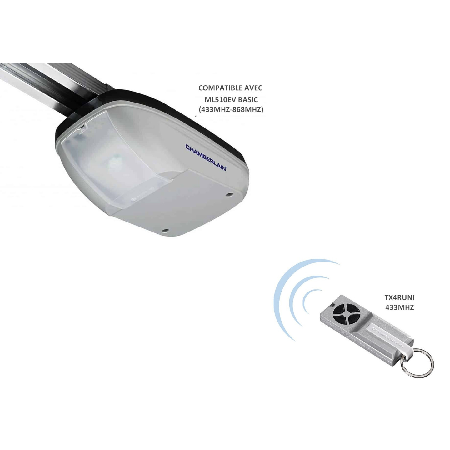 Emetteur moteur CHAMBERLAIN TX4RUNI