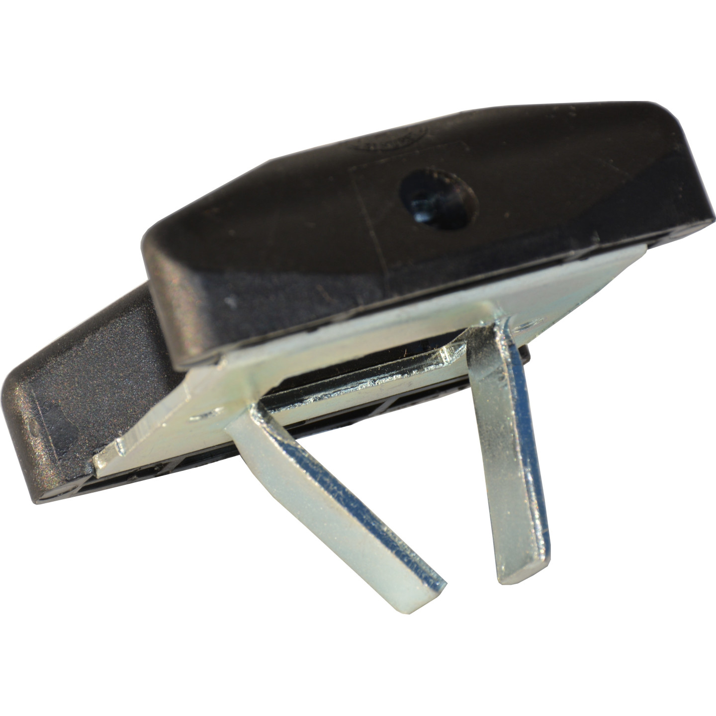 Sabot de guidage bas pour porte sectionnelle à deplacement latéral