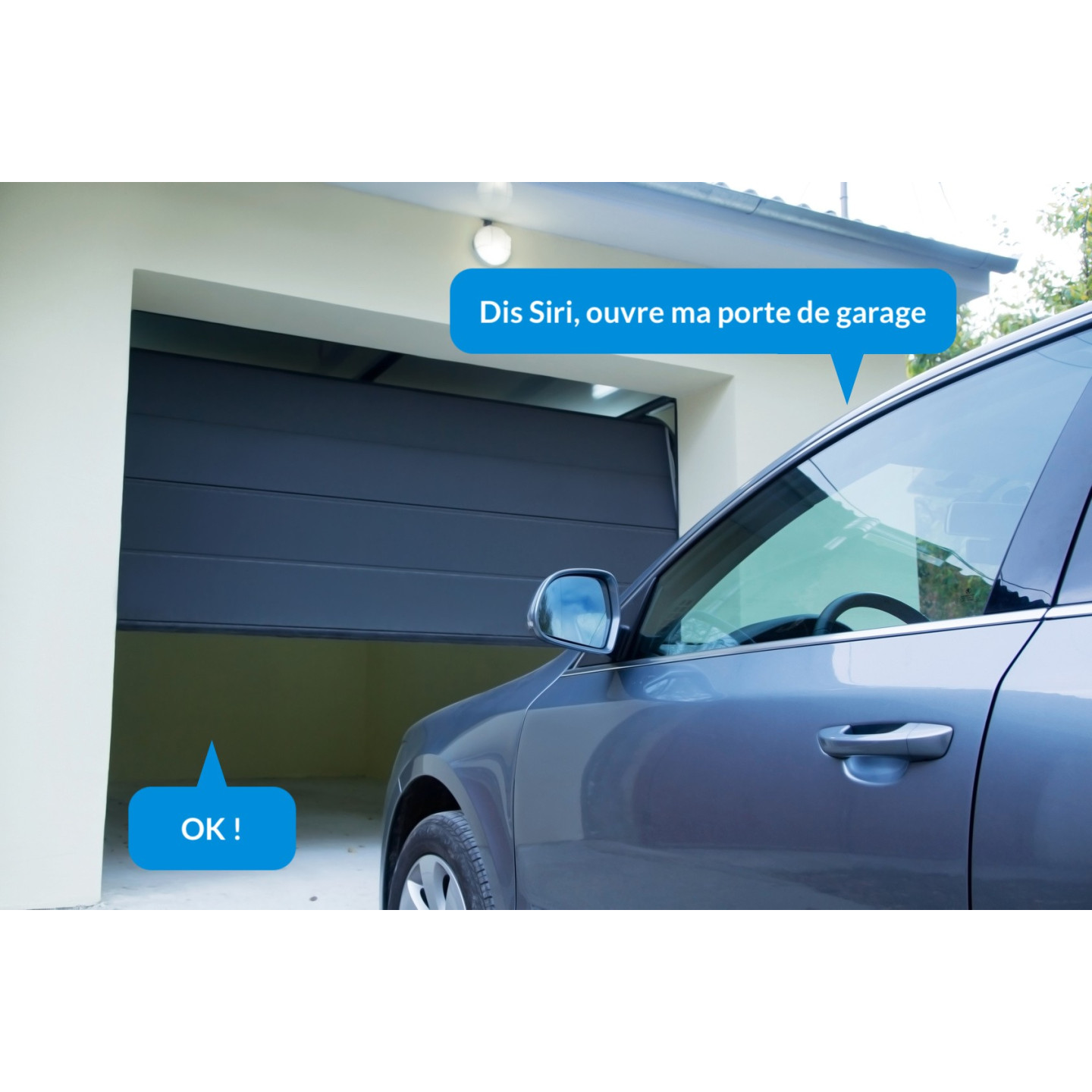 Module récepteur WiFi pour motorisation de portes de garage (HomeKit, Alexa, Google Assistant)