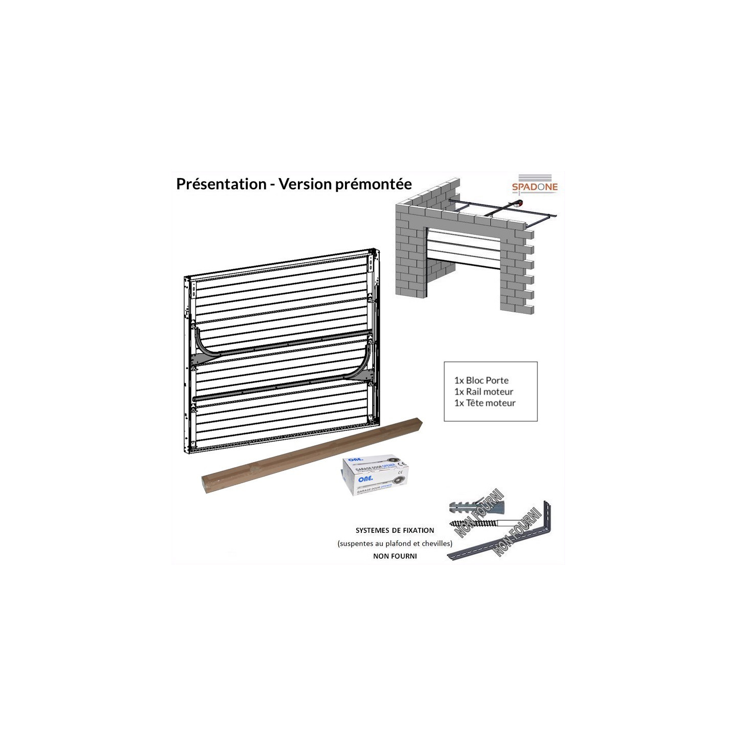 Porte de garage chêne doré livrée pré-montée