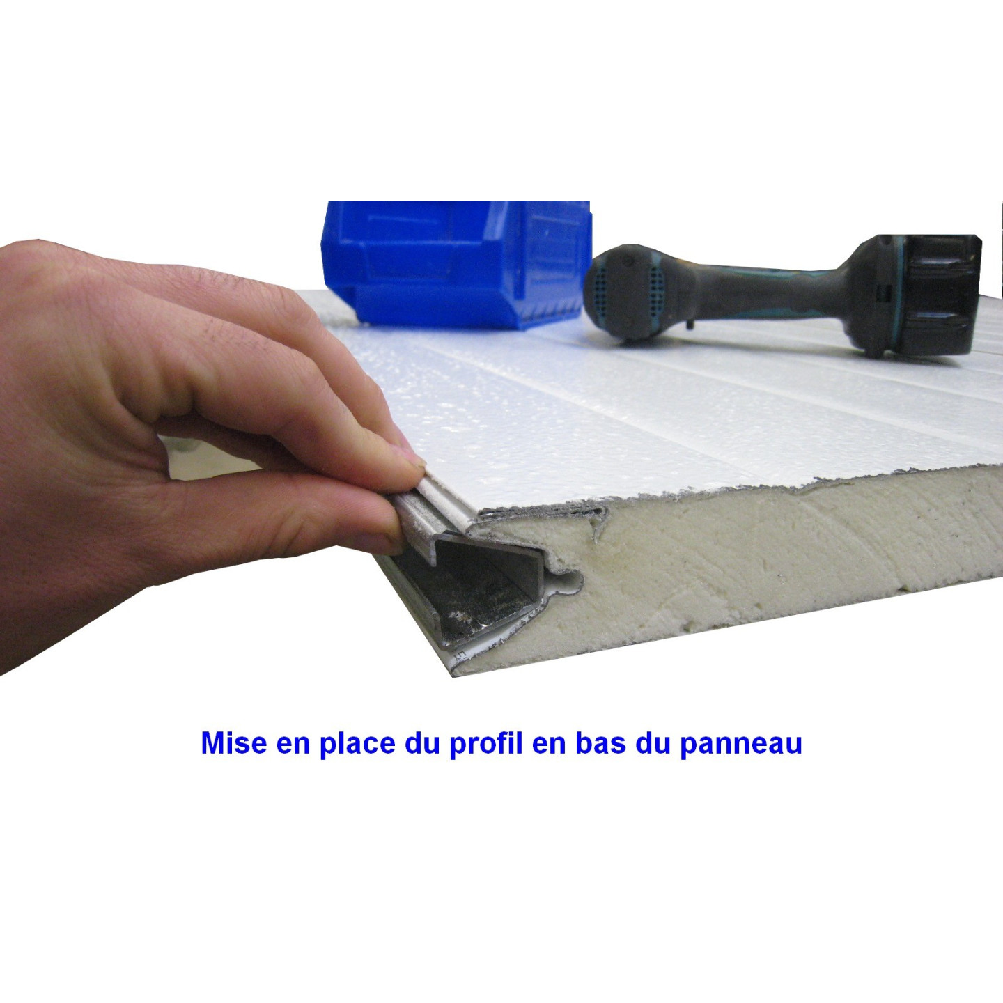 Profil acier Support Joint Boudin