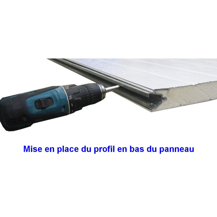Profil acier Support Joint Boudin