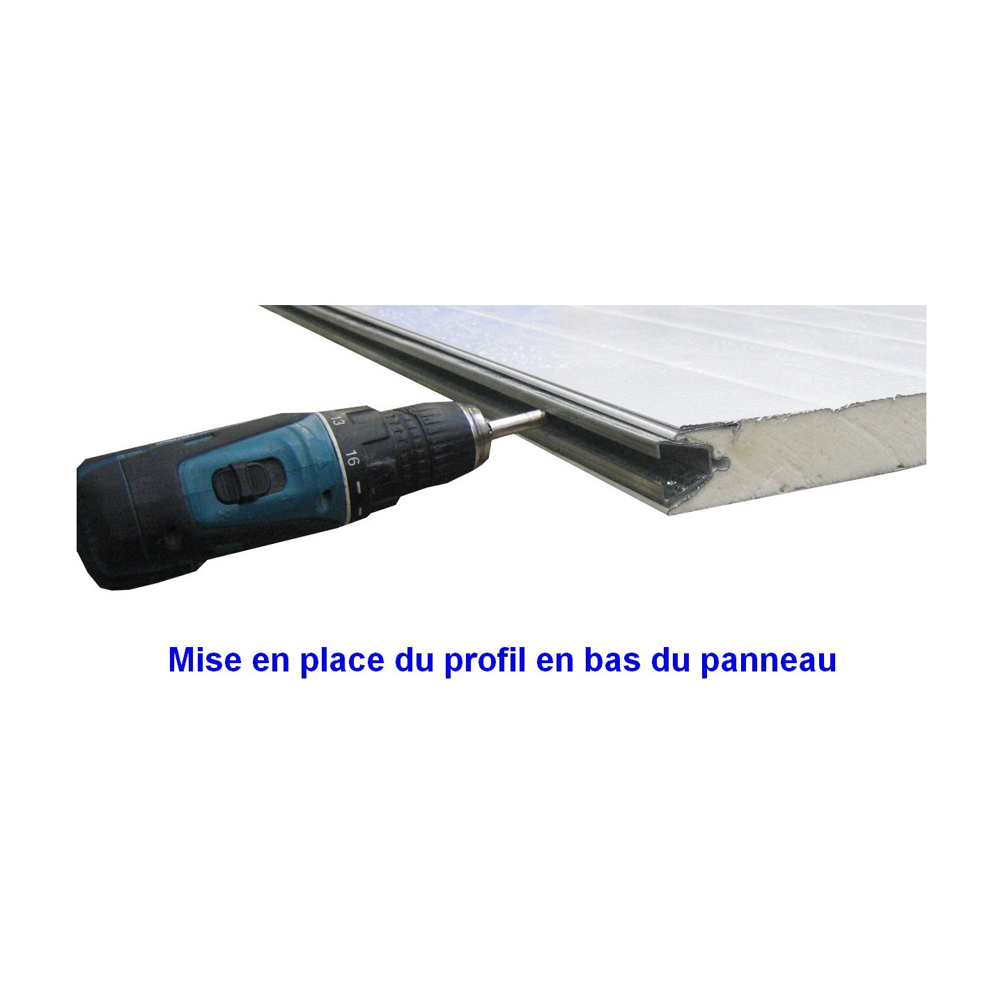 Profil acier Support Joint Boudin