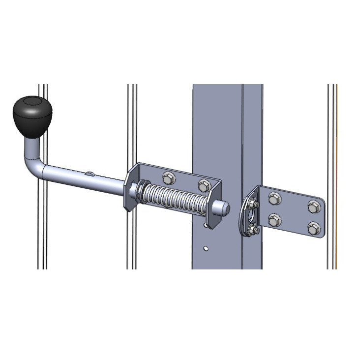 Additional wicket door lock kit