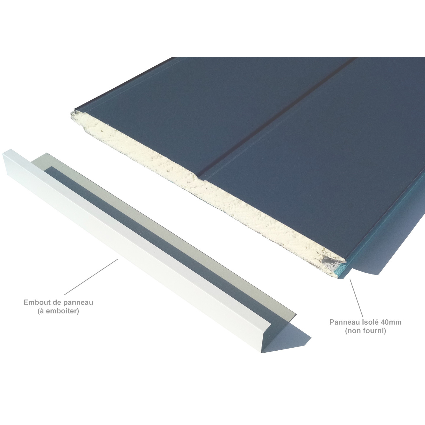 Embout de panneau (La paire)