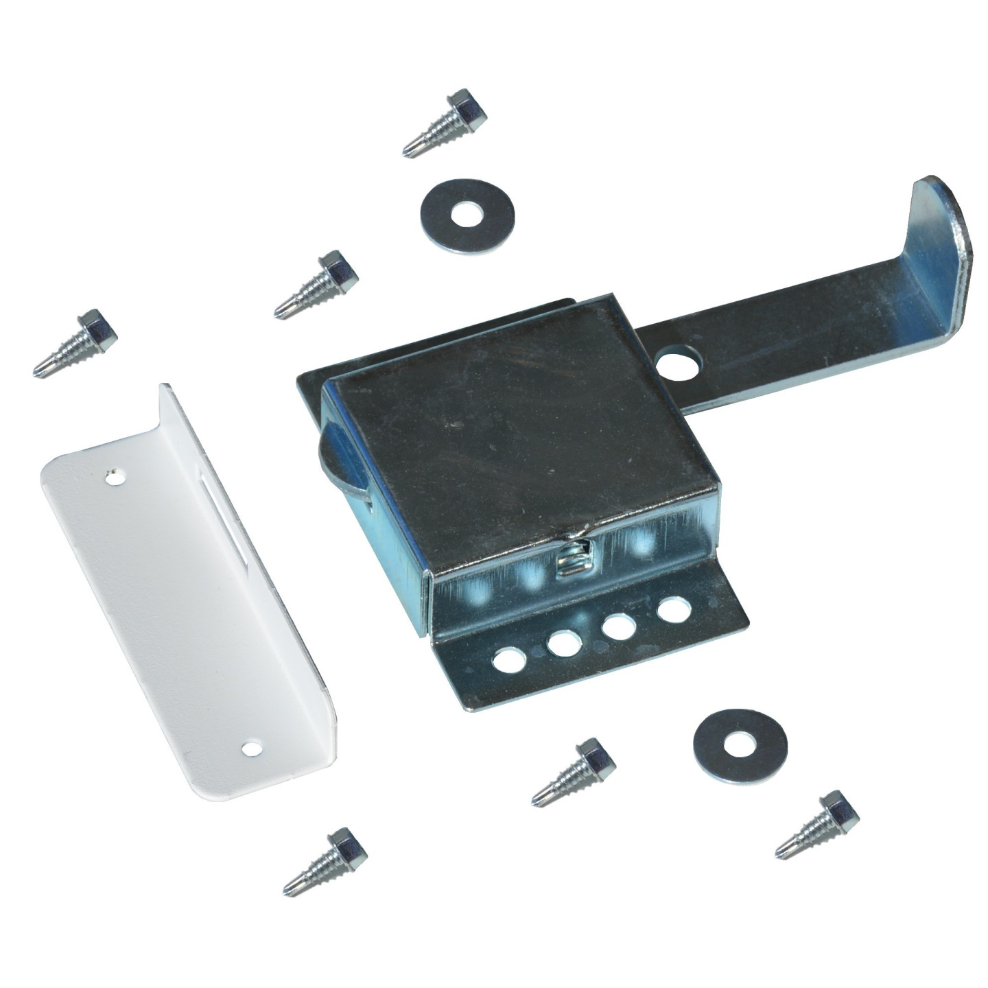 Verrou complémentaire carré avec gâche