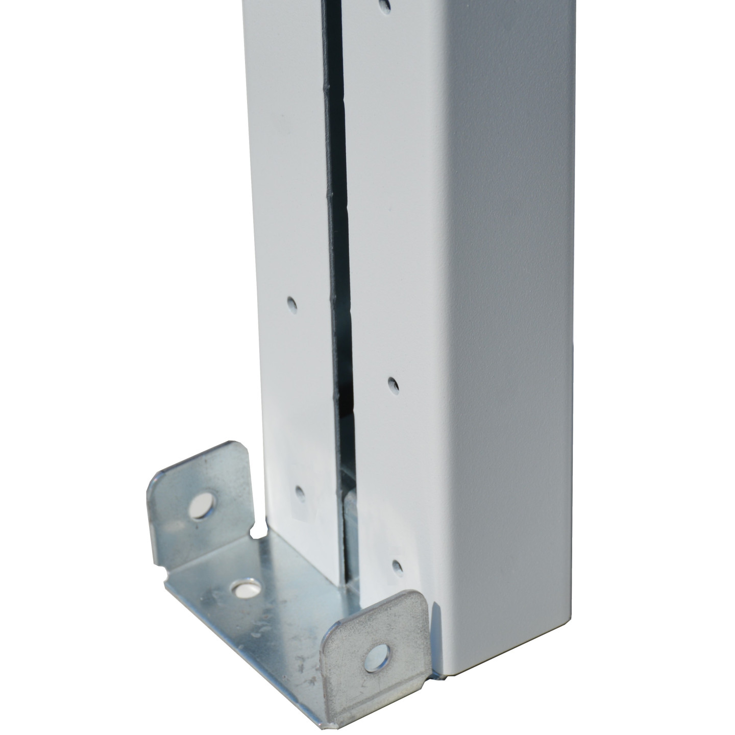 Poteau précadre acier 80x40