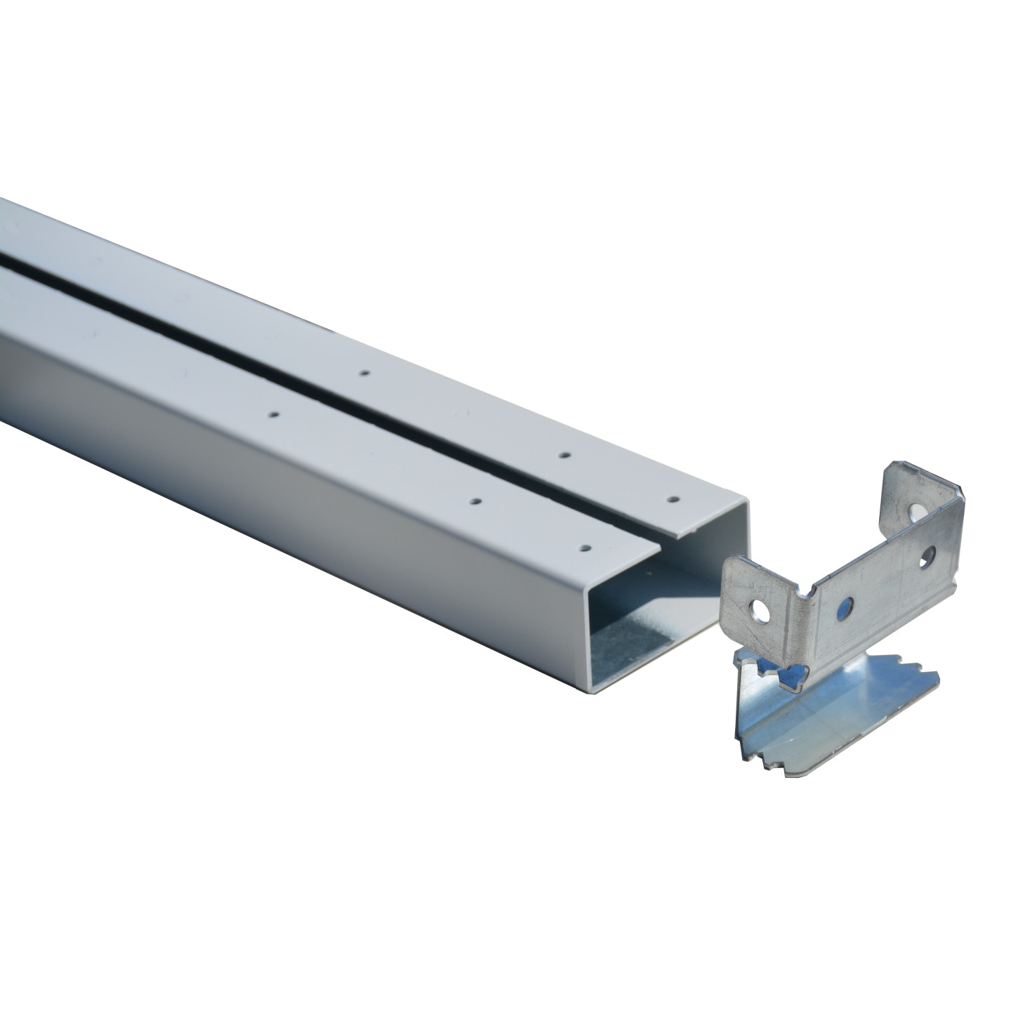 Poteau précadre acier 80x40