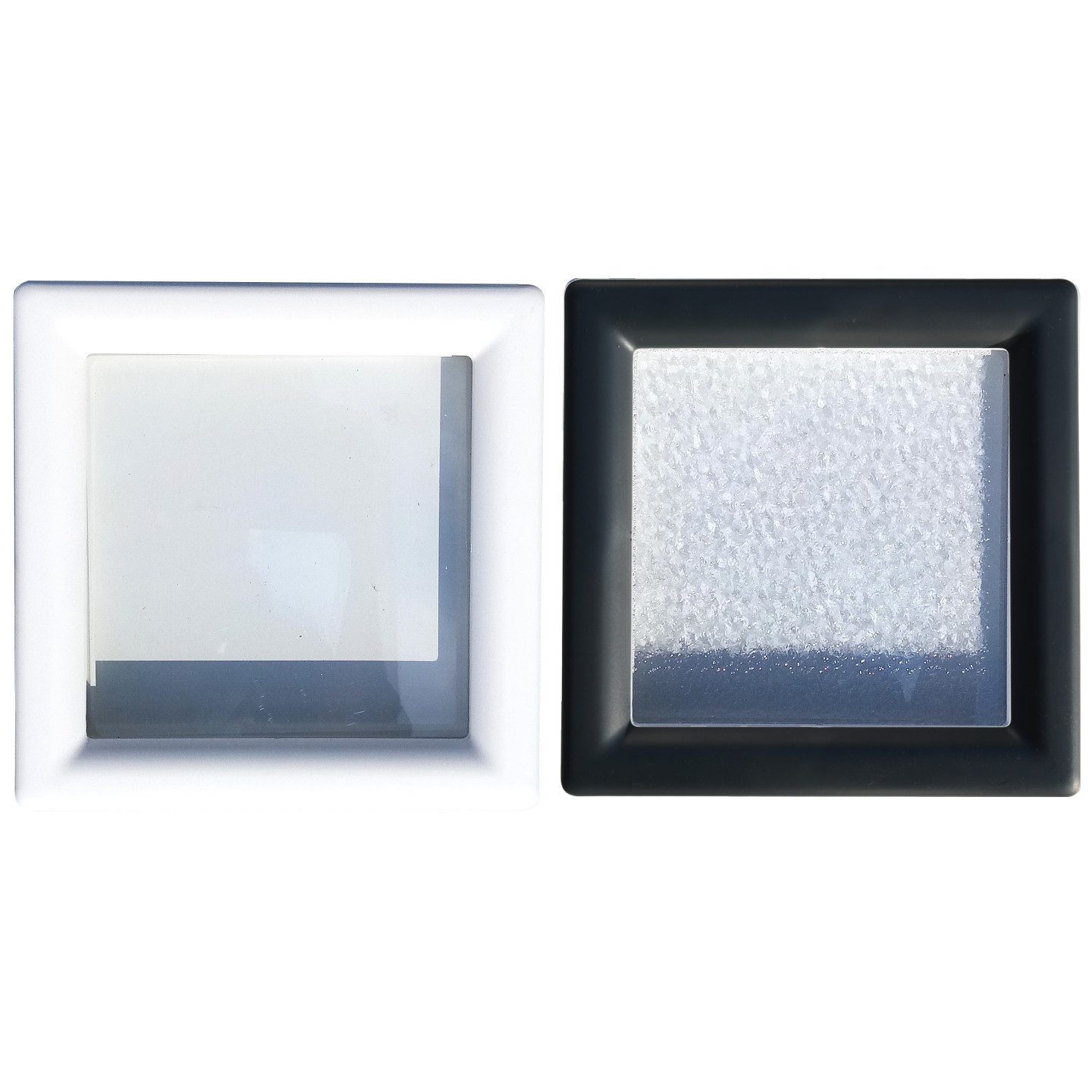 Hublot carré porte isolée 40mm