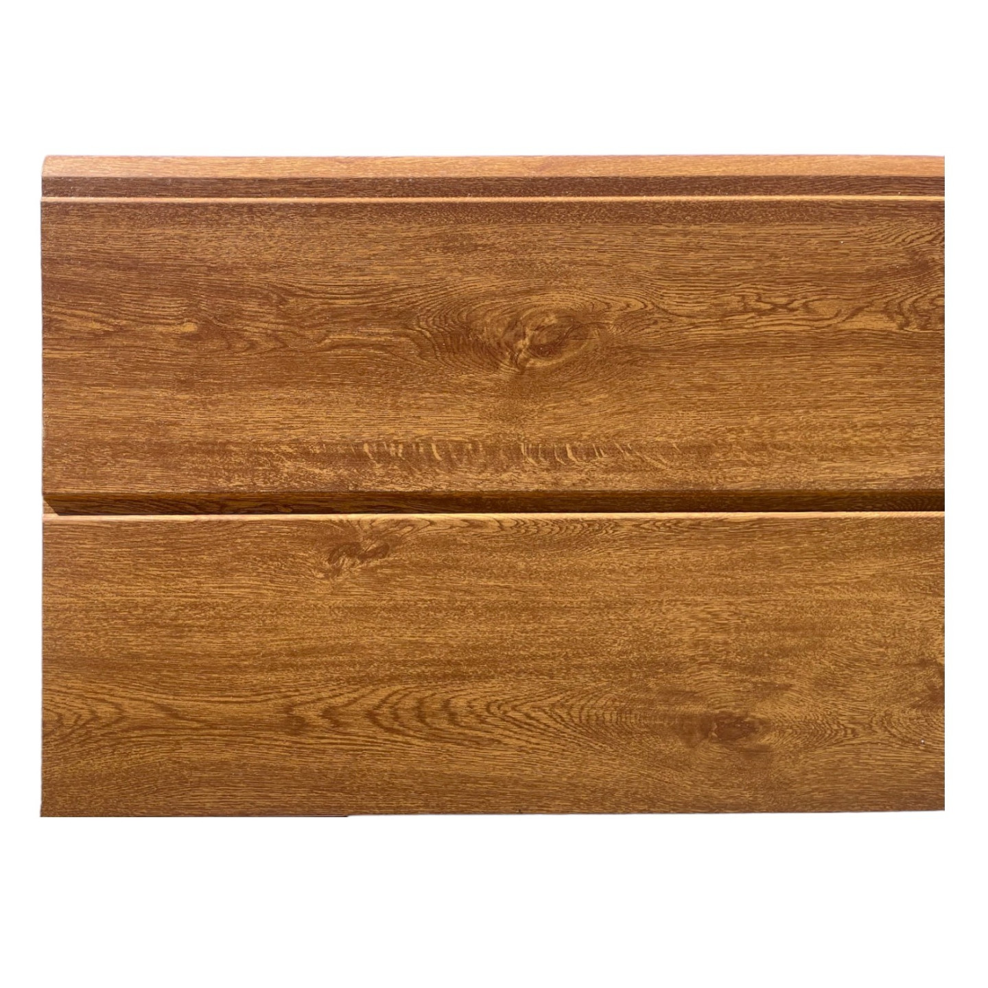 Panneau chêne doré pour porte de garage