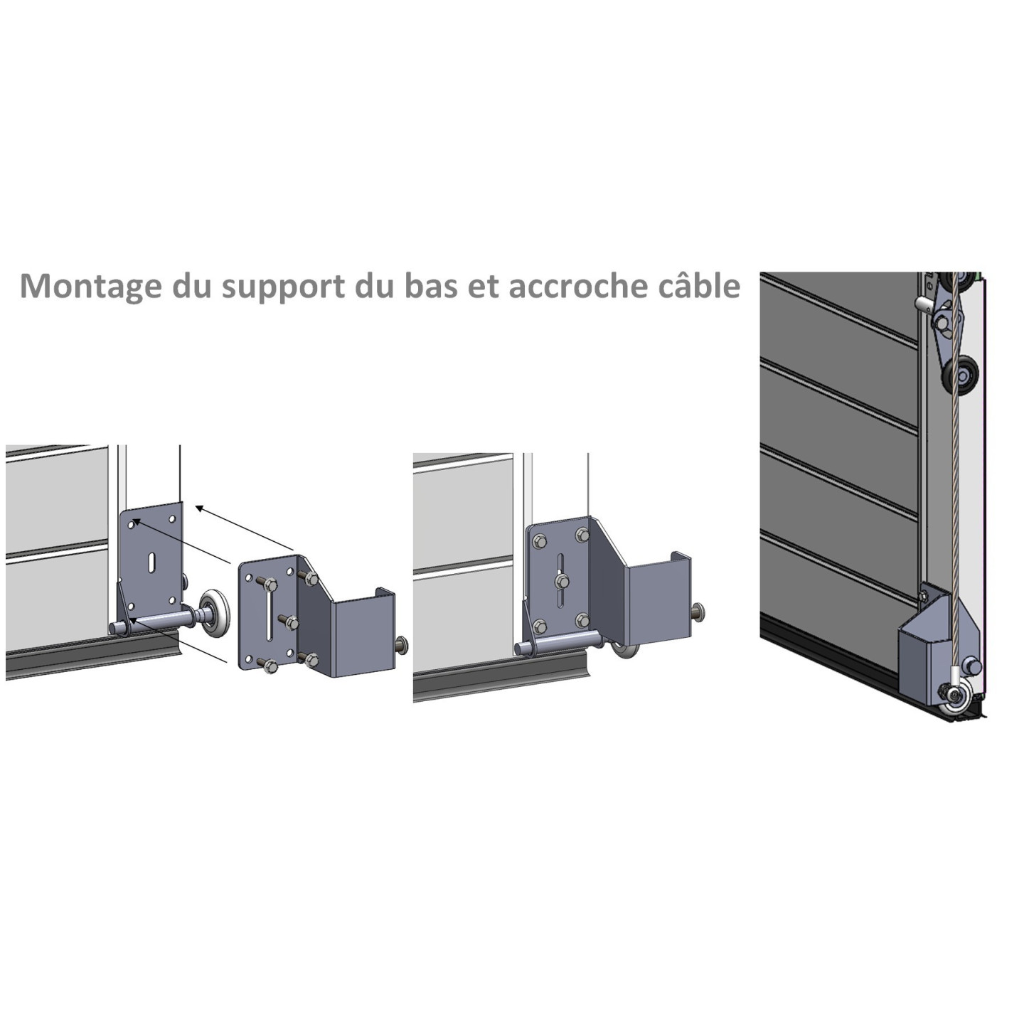 Kit de remplacement ressorts de TORSION porte isolée 40mm