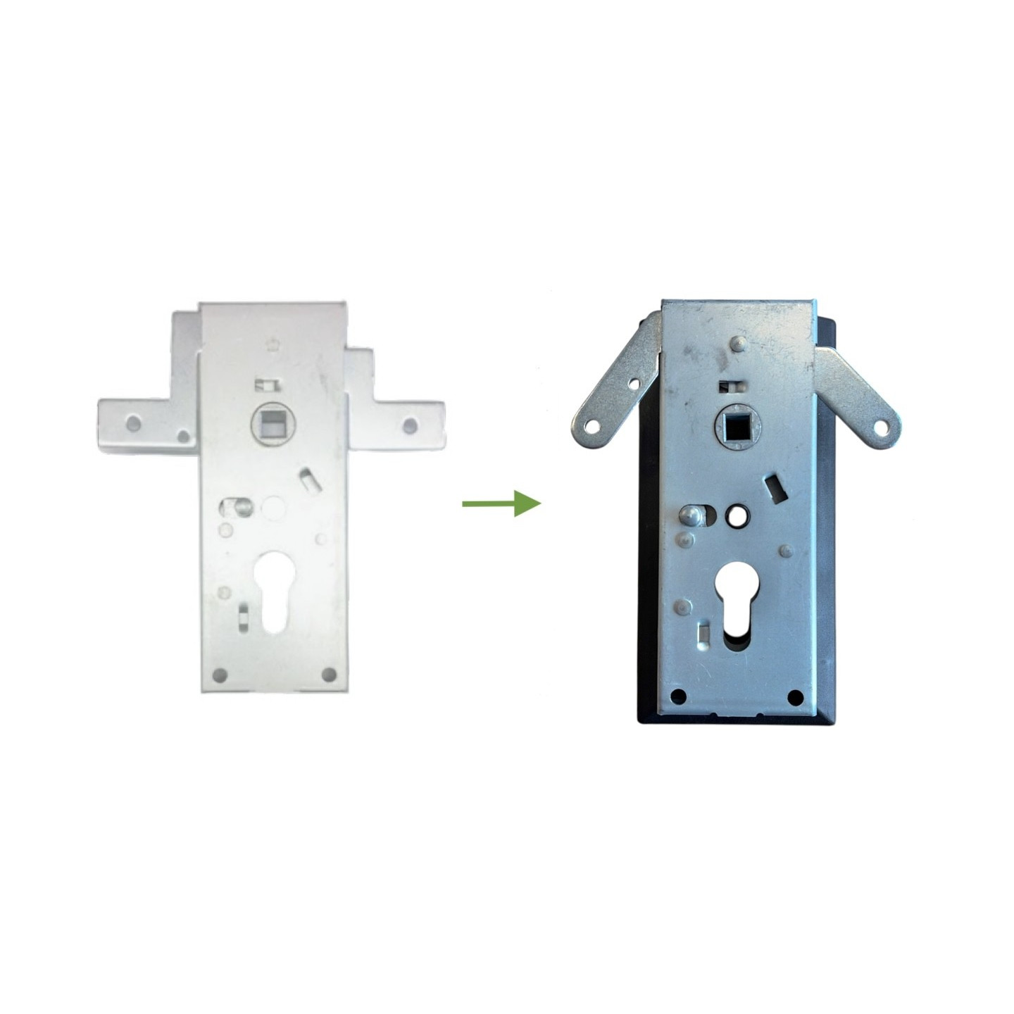 Serrure 2 points latéraux Nemef 1846/42