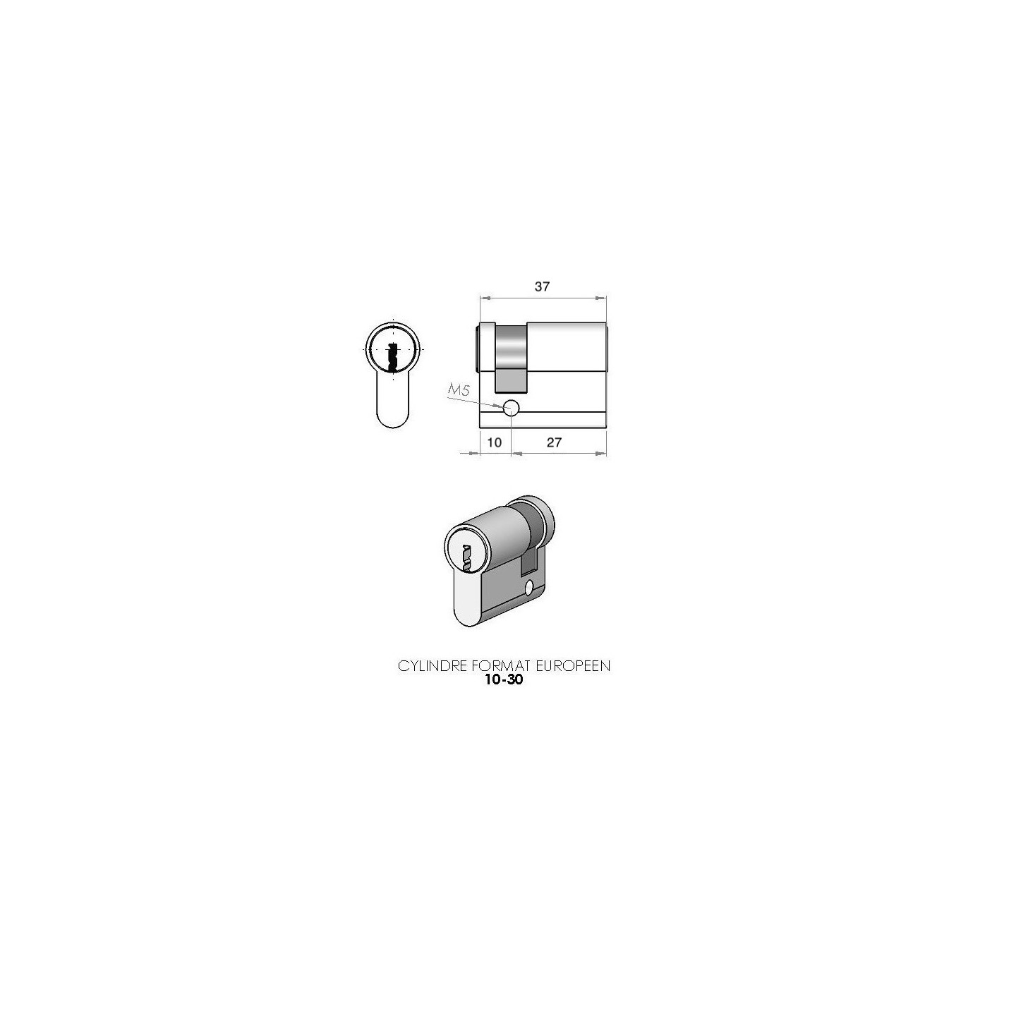 Couple de cylindres - Taille 10-27