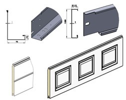 Profils d'huisserie et Panneaux