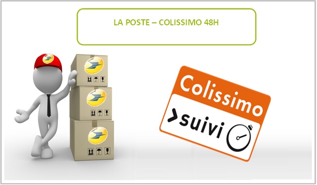 Livraison colissimo 48H