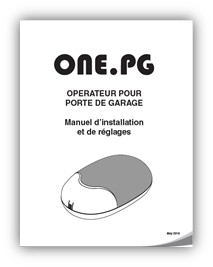 notice moteur one PG