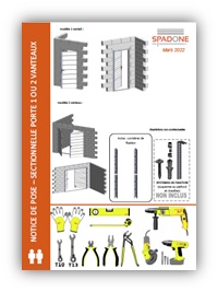 Notice de pose Porte de service 1 ou 2 vantaux