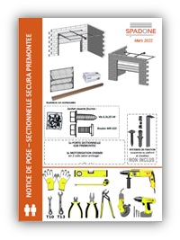 Notice de pose sectionnelle GSB SECURA prémontée