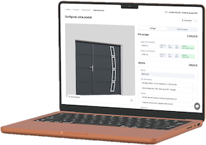 Image de présentation du configurateur de porte de garage